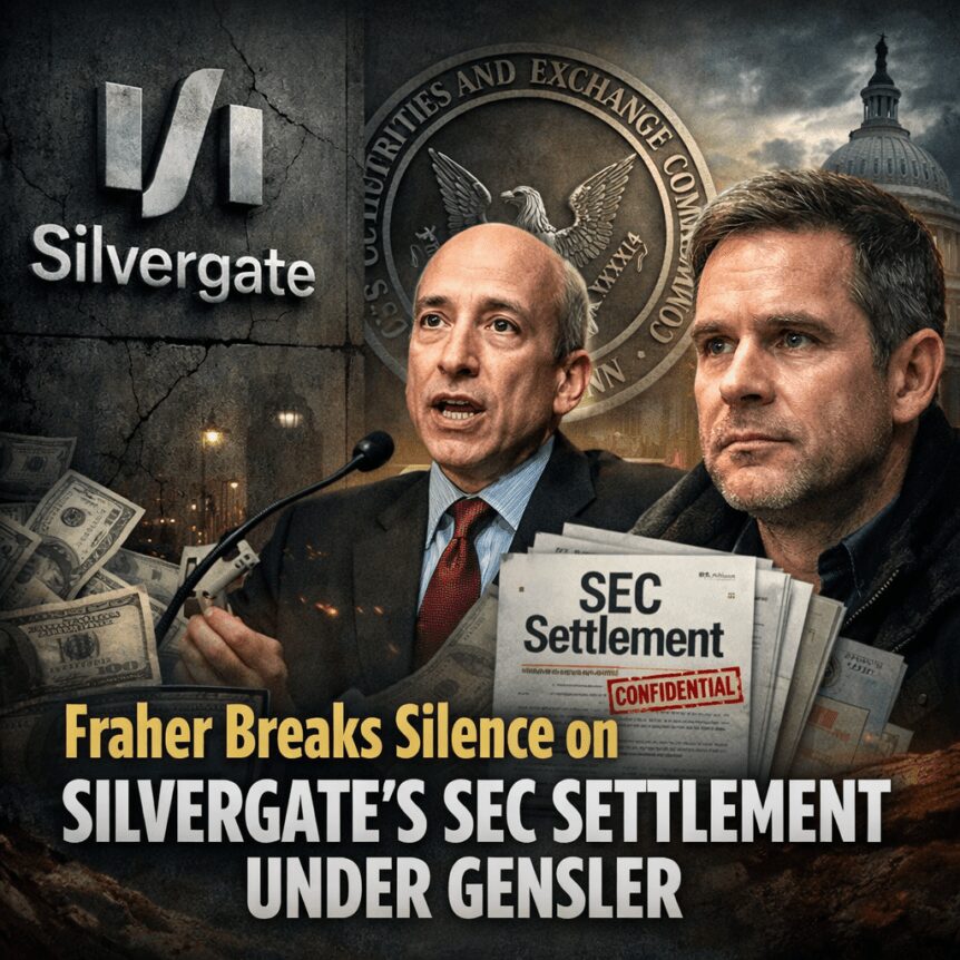 Fraher Breaks Silence on Silvergate’s SEC Settlement Under Gensler Fraher Breaks Silence On Silvergate's Sec Settlement Under Gensler