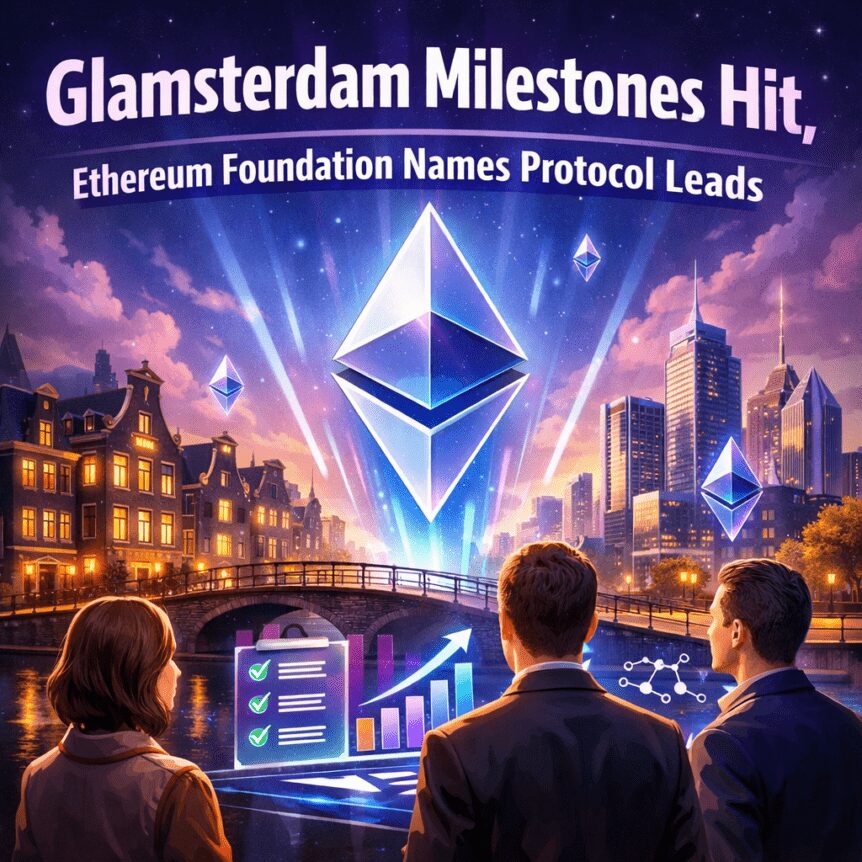 Glamsterdam Milestones Hit, Ethereum Foundation Names Protocol Leads