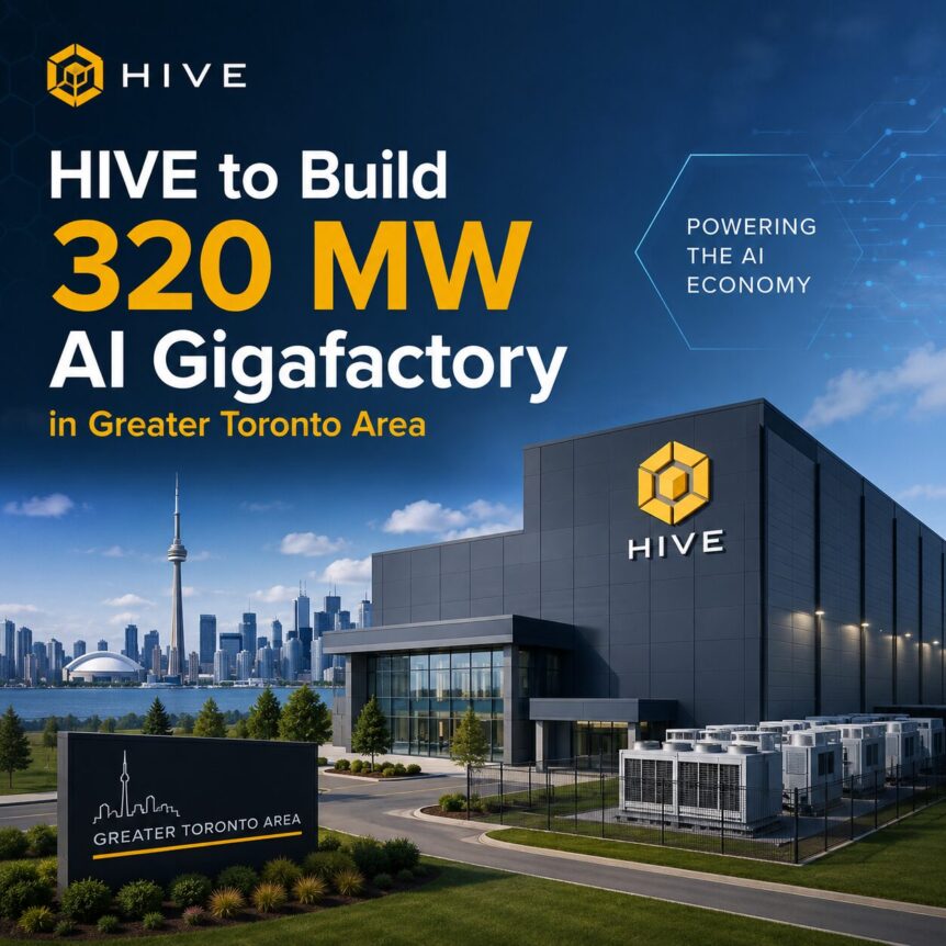 Hive To Build 320 Mw Ai Gigafactory In Greater Toronto Area
