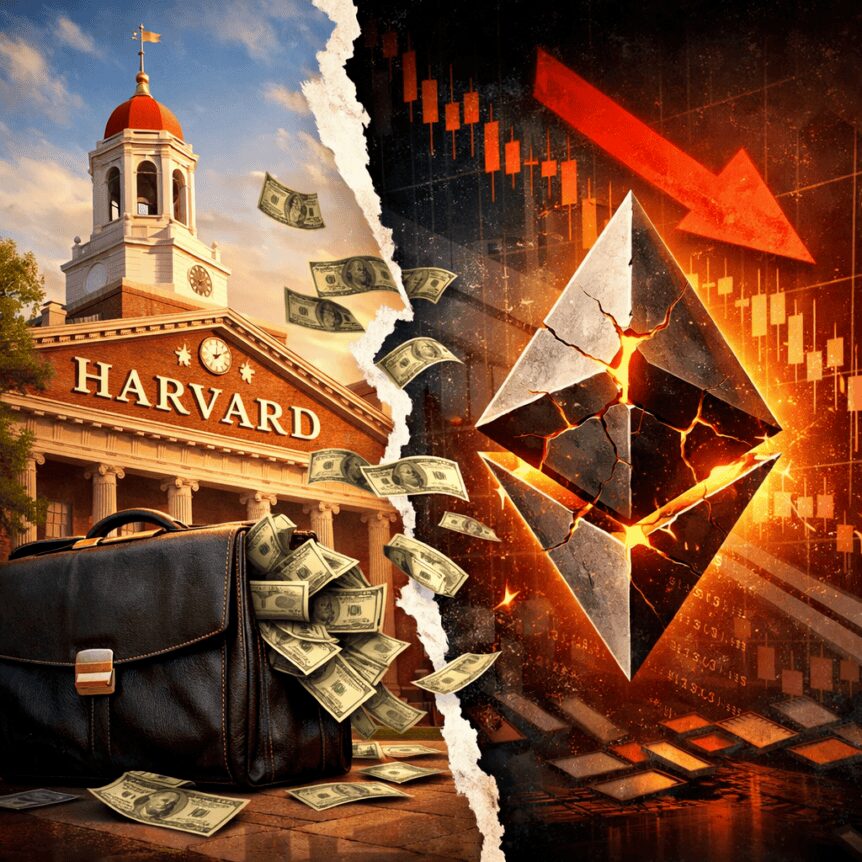 Harvard exits entire Ethereum stake after just one quarter Harvard Exits Entire Ethereum Stake After Just One Quarter