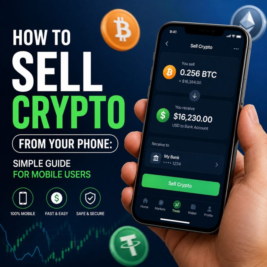 How To Sell Crypto From Your Phone: Simple Guide For Mobile Users