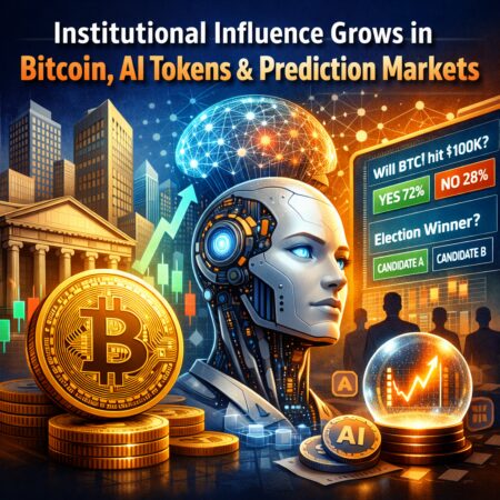 Institutional Influence Grows in Bitcoin, AI Tokens & Prediction Markets Institutional Influence Grows In Bitcoin, Ai Tokens & Prediction Markets