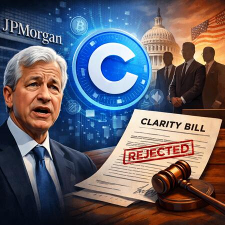 JPMorgan CEO Criticizes Coinbase as Banks Push Back on CLARITY Bill Jpmorgan Ceo Criticizes Coinbase As Banks Push Back On Clarity Bill
