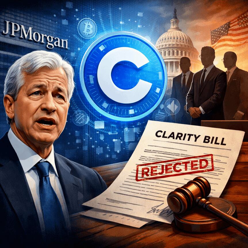 JPMorgan CEO Criticizes Coinbase as Banks Push Back on CLARITY Bill Jpmorgan Ceo Criticizes Coinbase As Banks Push Back On Clarity Bill