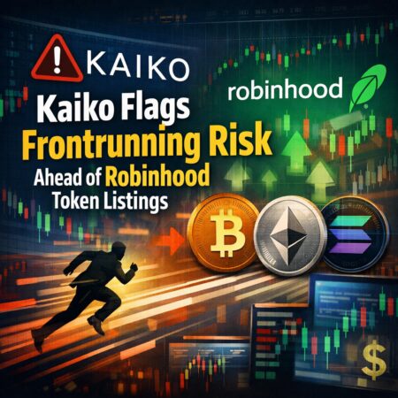 Kaiko Flags Frontrunning Risk Ahead Of Robinhood Token Listings