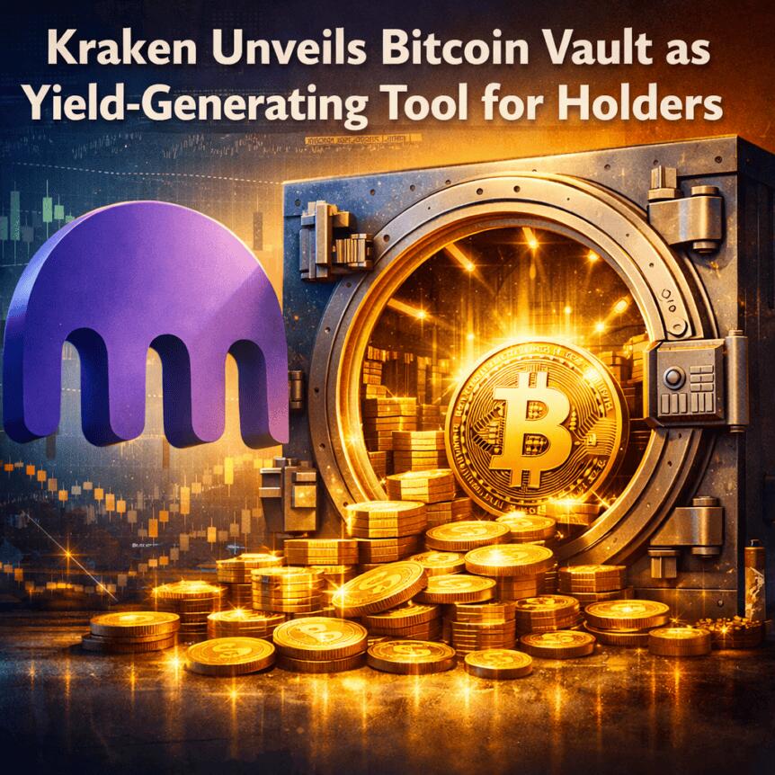 Kraken Unveils Bitcoin Vault as Yield-Generating Tool for Holders Kraken Unveils Bitcoin Vault As Yield-Generating Tool For Holders