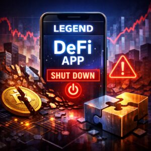 Legend Shuts Down Its Defi App, Signaling Consolidation In The Sector