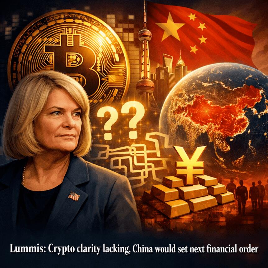 Lummis: Crypto Clarity Lacking, China Would Set Next Financial Order