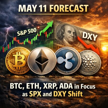 May 11 Forecast: Btc, Eth, Xrp, Ada In Focus As Spx And Dxy Shift