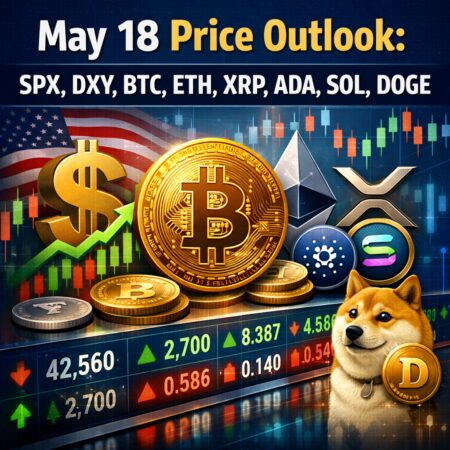 May 18 Price Outlook: SPX, DXY, BTC, ETH, XRP, ADA, SOL, DOGE May 18 Price Outlook: Spx, Dxy, Btc, Eth, Xrp, Ada, Sol, Doge