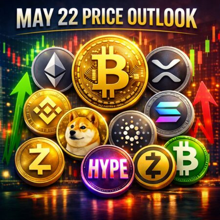 May 22 Price Outlook: BTC, ETH, BNB, XRP, SOL, DOGE, ADA, ZEC, BCH, HYPE May 22 Price Outlook: Btc, Eth, Bnb, Xrp, Sol, Doge, Ada, Zec, Bch, Hype