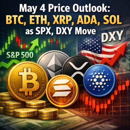 May 4 Price Outlook: Btc, Eth, Xrp, Ada, Sol As Spx, Dxy Move