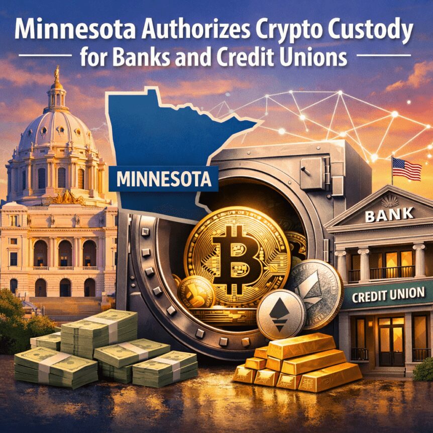 Minnesota Authorizes Crypto Custody For Banks And Credit Unions