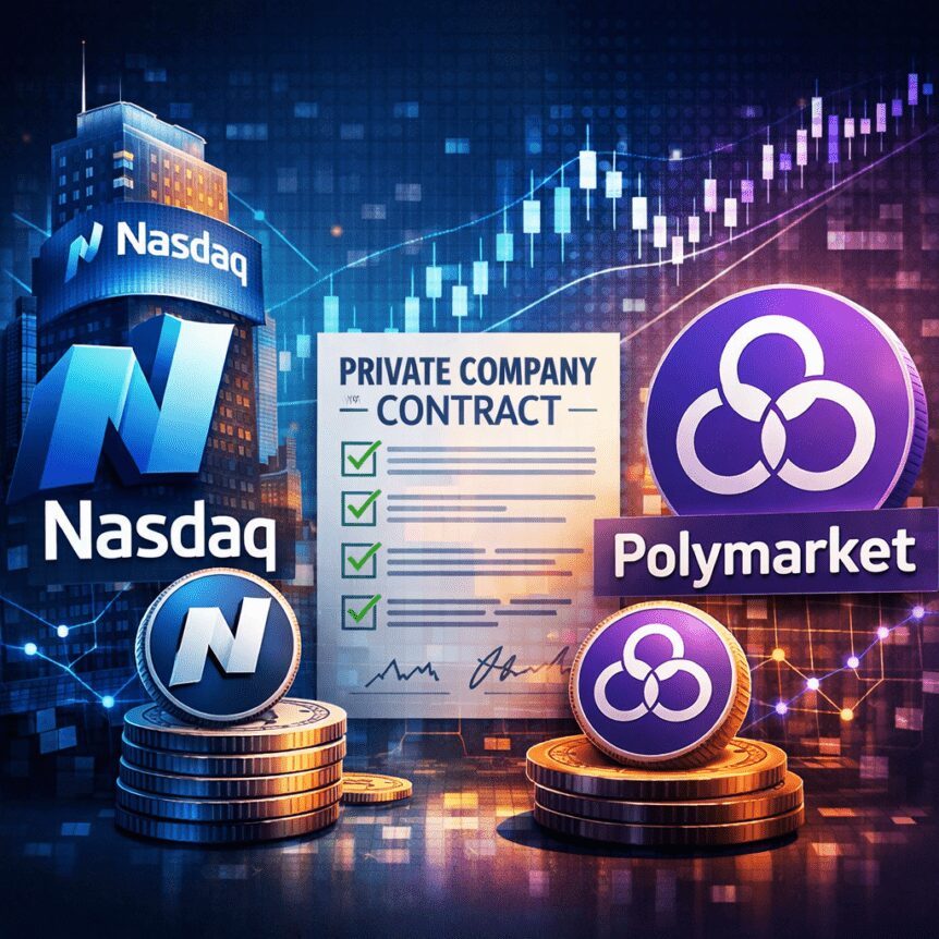 Nasdaq partners with Polymarket to list private-company contracts Nasdaq Partners With Polymarket To List Private-Company Contracts