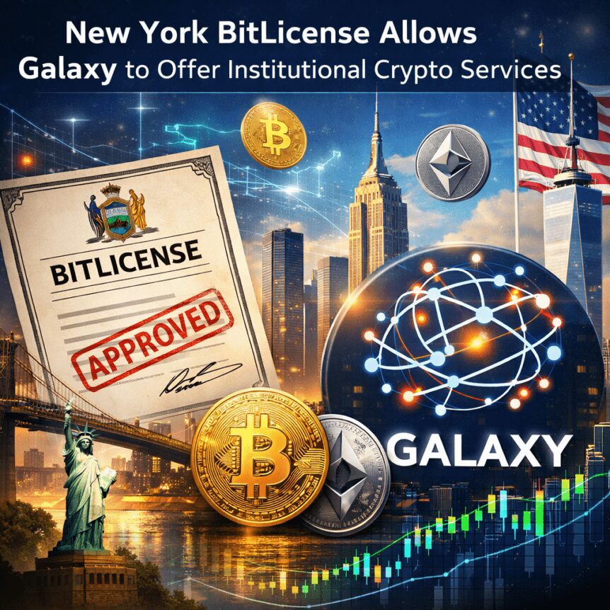 New York BitLicense Allows Galaxy to Offer Institutional Crypto Services New York Bitlicense Allows Galaxy To Offer Institutional Crypto Services