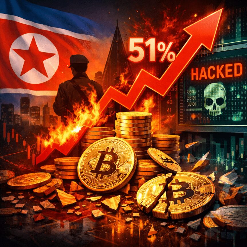 North Korea-Linked Crypto Losses Rise 51% In 2025, Report Finds