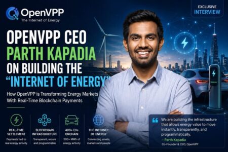 Openvpp Ceo Parth Kapadia On Building The “internet Of Energy” With Real-Time Blockchain Payments
