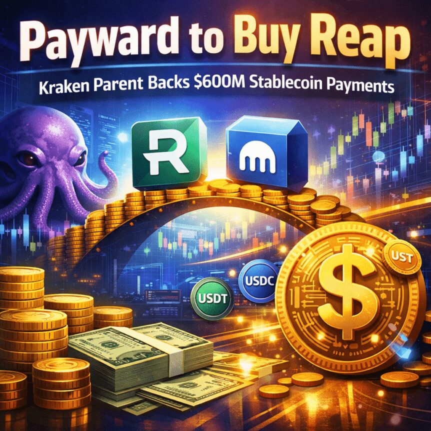 Payward To Buy Reap As Kraken Parent Backs 600m Stablecoin Payments
