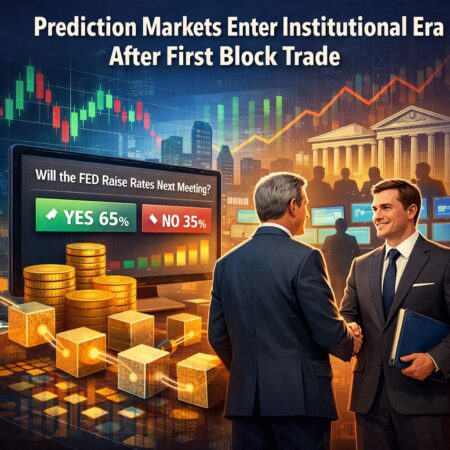 Prediction Markets Enter Institutional Era After First Block Trade