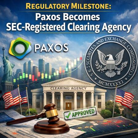 Regulatory Milestone: Paxos Becomes Sec-Registered Clearing Agency