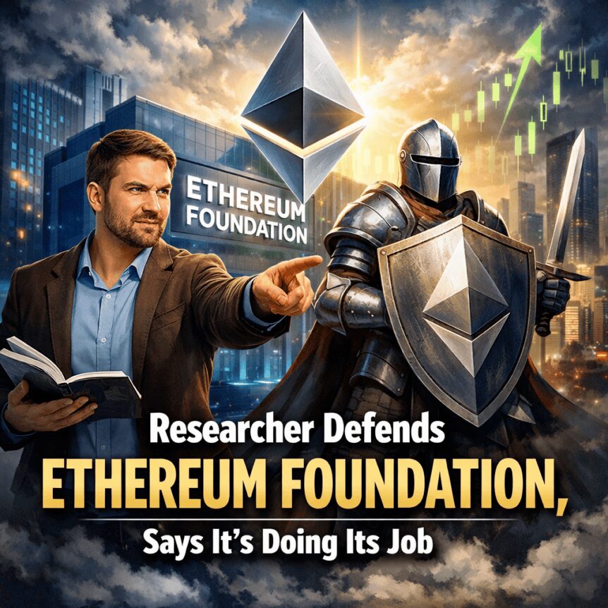 Researcher Defends Ethereum Foundation, Says It's Doing Its Job