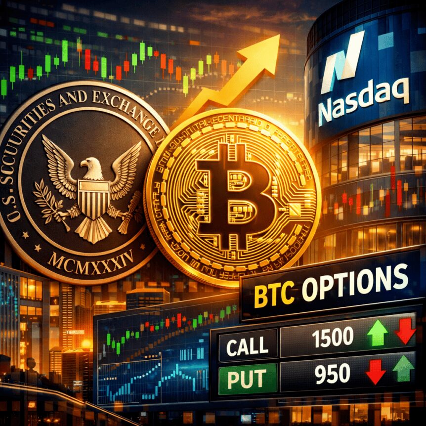 Sec Approves Nasdaq Bitcoin Index Options, Expanding Derivatives