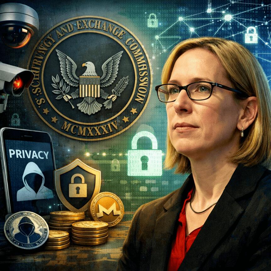 Sec's Peirce: Crypto Privacy Tools Key In Surveillance Policy Debate