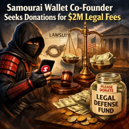 Samourai Wallet Co-Founder Seeks Donations For $2m Legal Fees