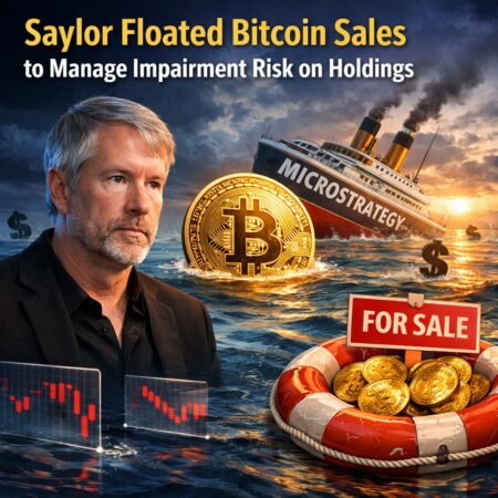 Saylor Floated Bitcoin Sales To Manage Impairment Risk On Holdings