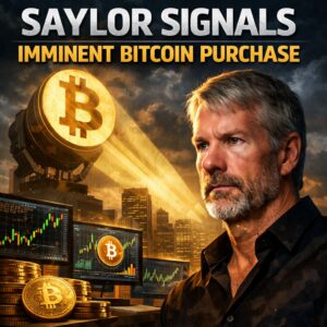 Saylor Signals Imminent Bitcoin Purchase Saylor Signals Imminent Bitcoin Purchase