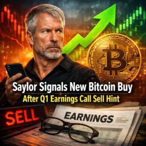 Saylor Signals New Bitcoin Buy After Q1 Earnings Call Sell Hint Saylor Signals New Bitcoin Buy After Q1 Earnings Call Sell Hint