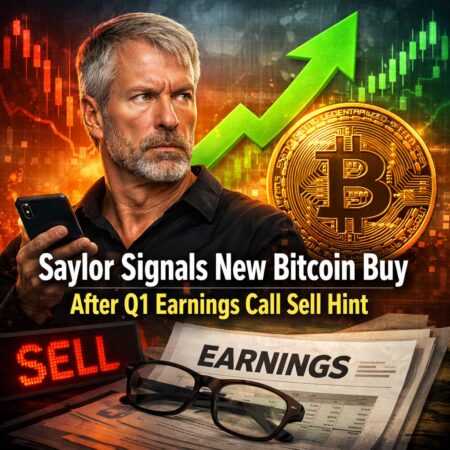 Saylor Signals New Bitcoin Buy After Q1 Earnings Call Sell Hint Saylor Signals New Bitcoin Buy After Q1 Earnings Call Sell Hint