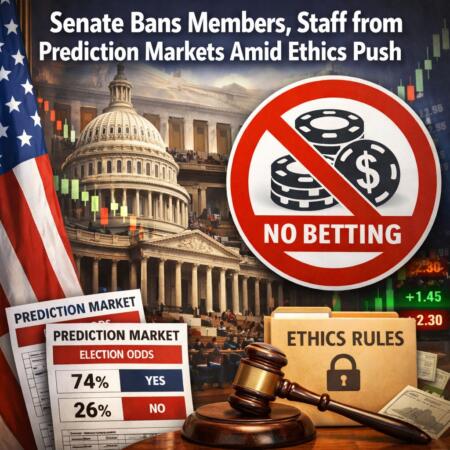 Senate Bans Members, Staff From Prediction Markets Amid Ethics Push