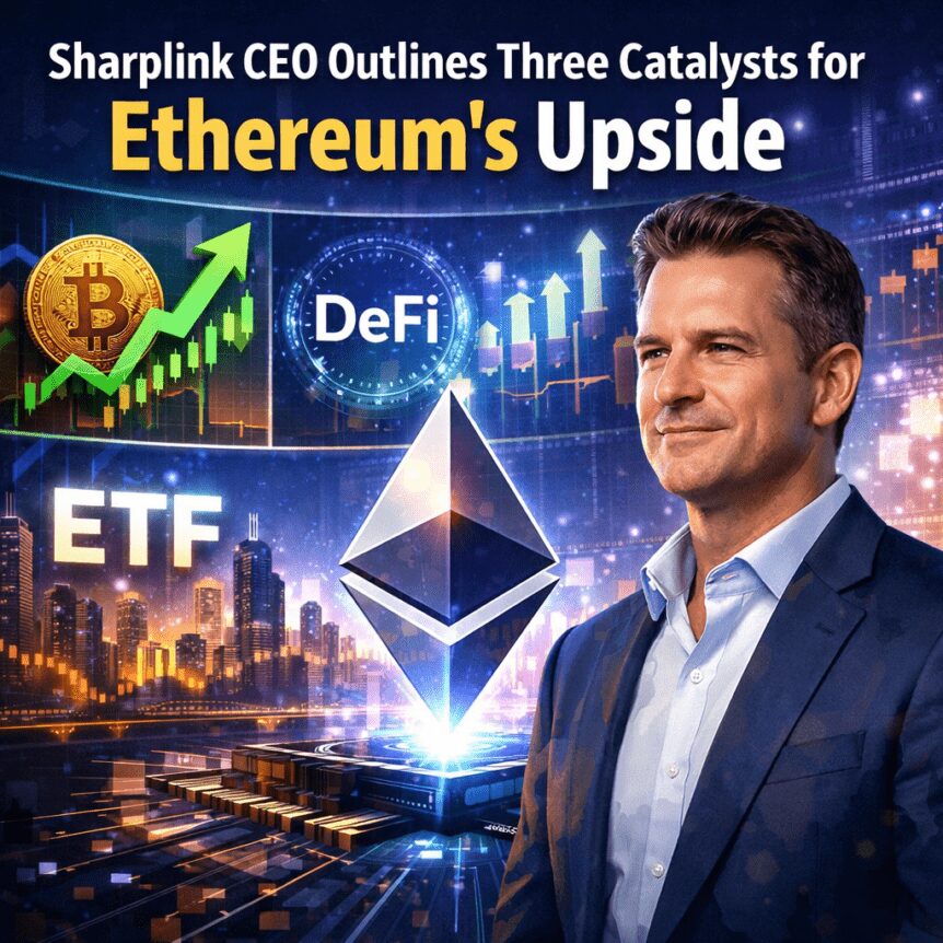 Sharplink Ceo Outlines Three Catalysts For Ethereum's Upside