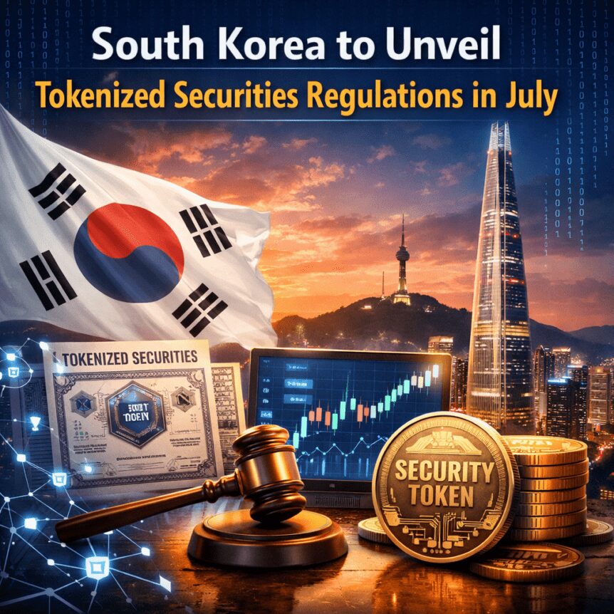 South Korea to Unveil Tokenized Securities Regulations in July
