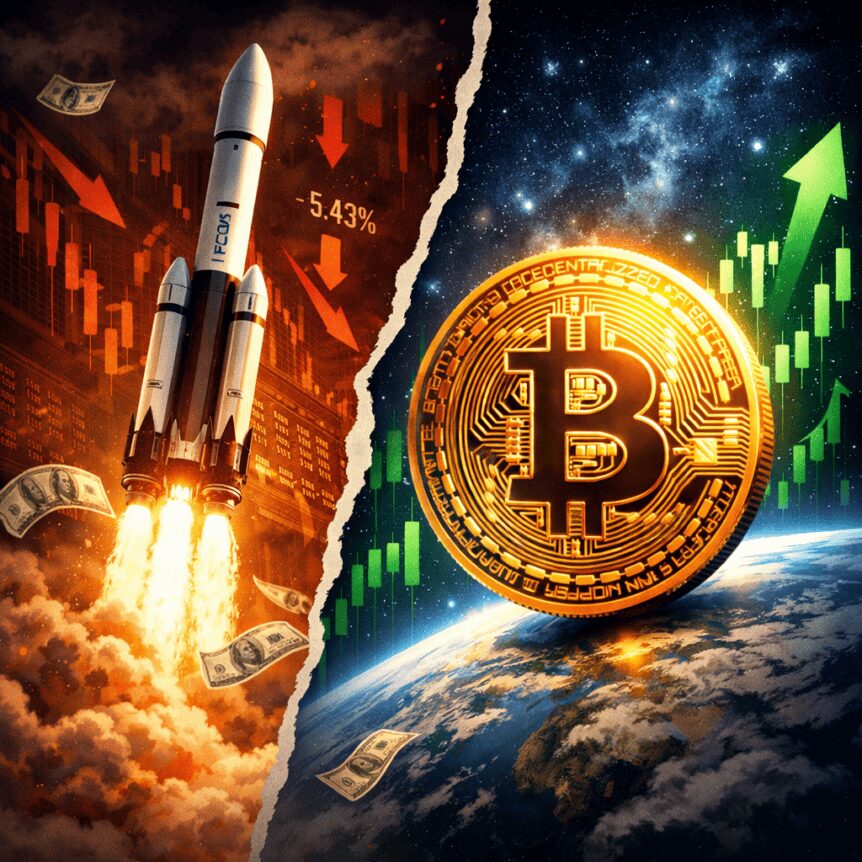 Spacex Ipo Triggers Tech Selloff; Bitcoin Yet To Follow