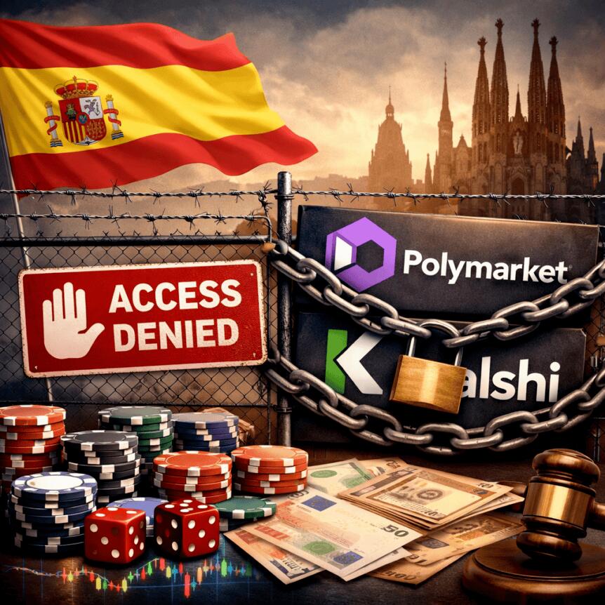 Spain Blocks Polymarket and Kalshi Over Gambling-Law Rules Spain Blocks Polymarket And Kalshi Over Gambling-Law Rules