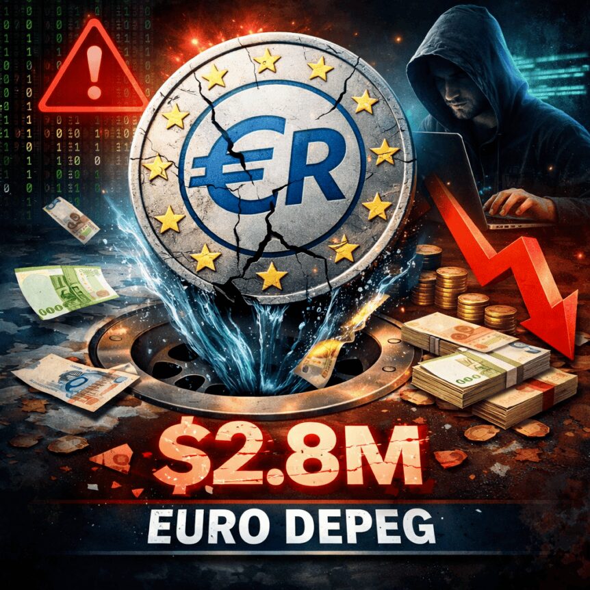 Stablr Breach Drains $2.8m As Euro Stablecoin Breaks Its Peg