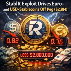 StablR exploit drives euro- and USD-stablecoins off peg ($2.8M) Stablr Exploit Drives Euro- And Usd-Stablecoins Off Peg ($2.8m)