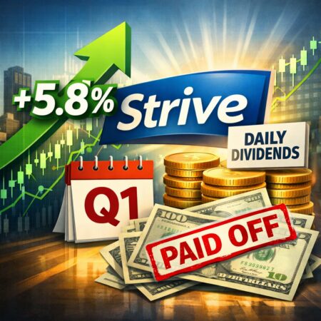 Strive climbs 5.8% on Q1 debt clearance, unveils daily dividends Strive Climbs 5.8% On Q1 Debt Clearance, Unveils Daily Dividends