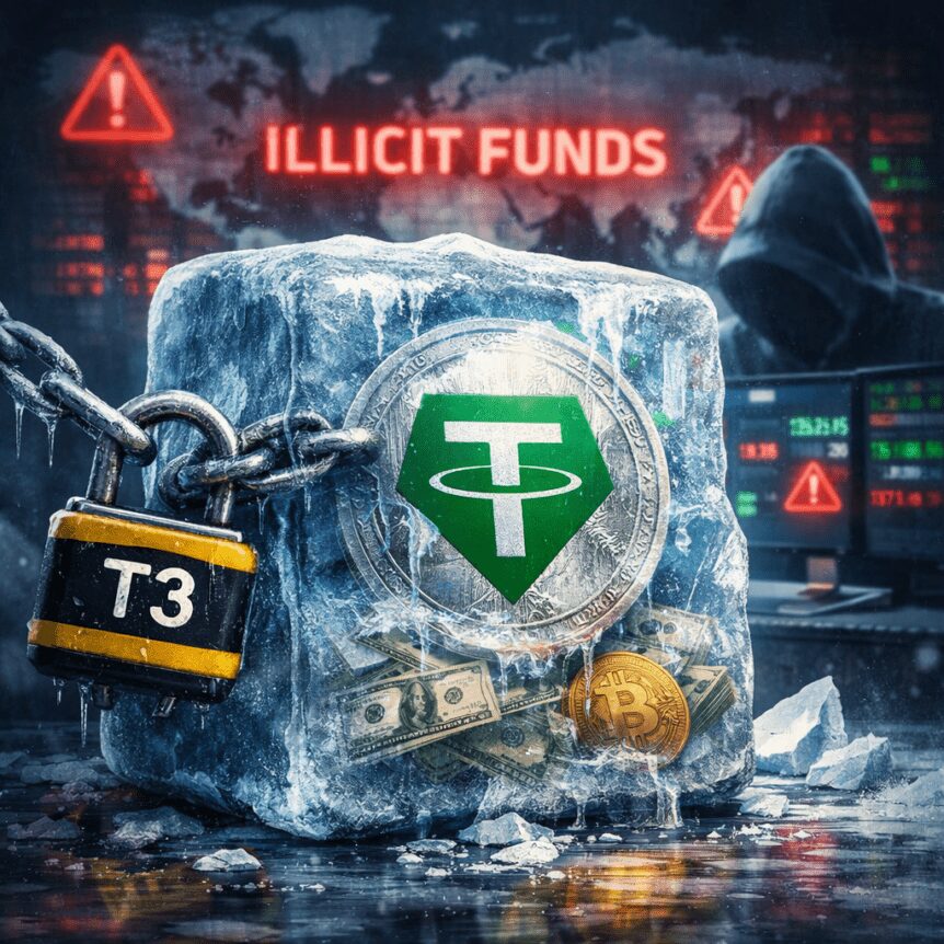 Tether’s T3 Freezes $450M in Suspected Illicit Crypto Transactions Tether's T3 Freezes $450m In Suspected Illicit Crypto Transactions