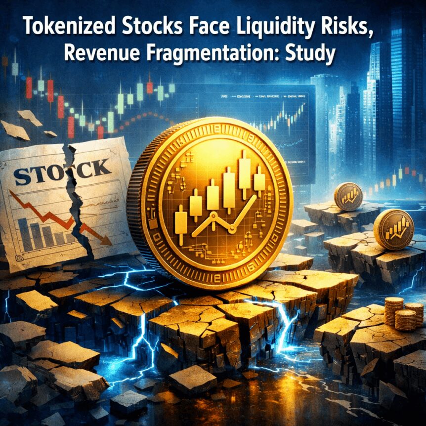 Tokenized Stocks Face Liquidity Risks, Revenue Fragmentation: Study