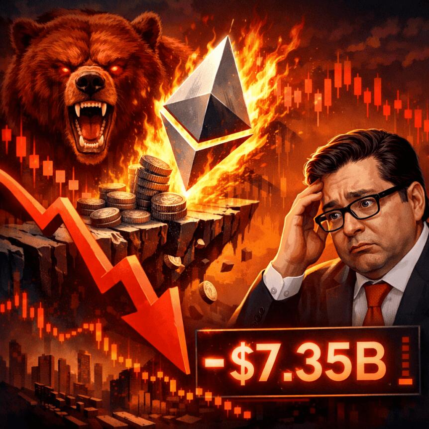 Tom Lee’s ETH portfolio falls $7.35B as Ether outlook turns bearish Tom Lee's Eth Portfolio Falls $7.35b As Ether Outlook Turns Bearish