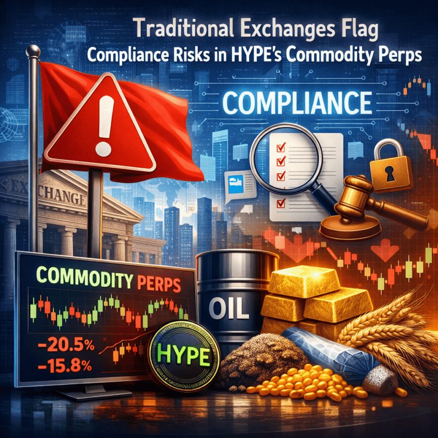 Traditional Exchanges Flag Compliance Risks in HYPE’s Commodity Perps Traditional Exchanges Flag Compliance Risks In Hype's Commodity Perps