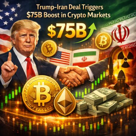 Trump-Iran Deal Triggers $75b Boost In Crypto Markets