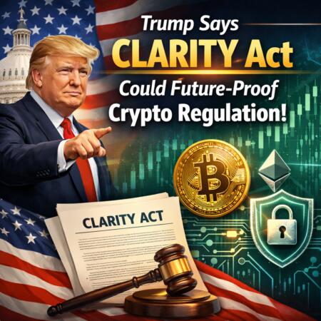 Trump Says CLARITY Act Could Future-Proof Crypto Regulation Trump Says Clarity Act Could Future-Proof Crypto Regulation