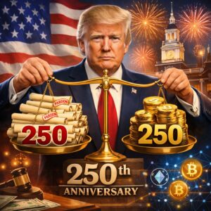 Trump weighs 250 pardons on 250th birthday; crypto policy eyed. Trump Weighs 250 Pardons On 250th Birthday; Crypto Policy Eyed.