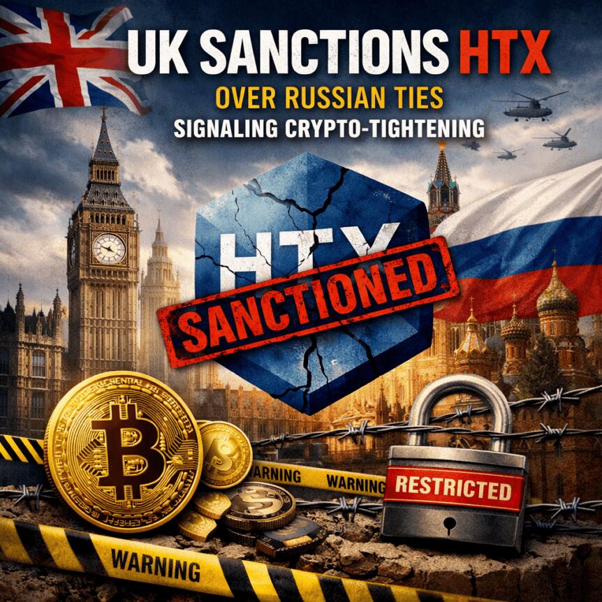 UK Sanctions HTX Over Russian Ties, Signaling Crypto-Tightening Uk Sanctions Htx Over Russian Ties, Signaling Crypto-Tightening