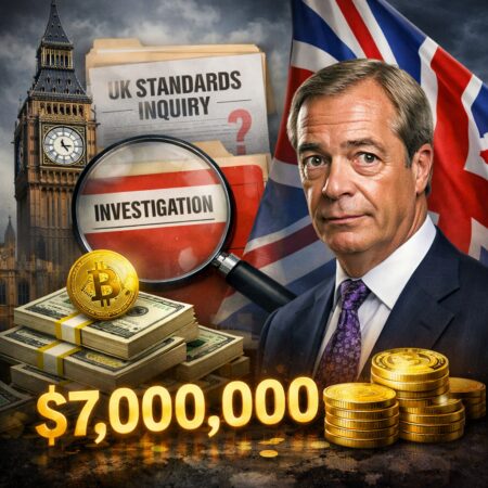 Uk Standards Probe Into Farage Over $7m Gift From A Crypto Billionaire