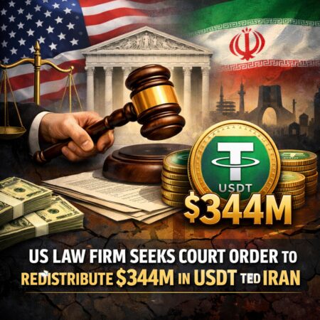 Us Law Firm Seeks Court Order To Redistribute $344m In Usdt Tied To Iran